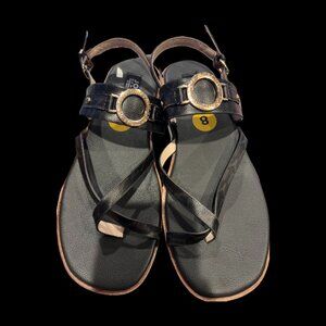 Jones New York Black and brown sandals